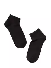 Короткие женские спортивные носки из хлопка 3dsocks 000 черный, , 36-38 (23-25), CONTE ELEGANT, - 2