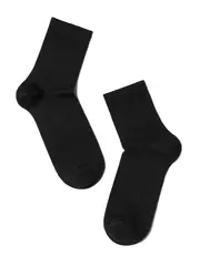 Классические женские носки из хлопка 3dsocks 000 черный, , 39-41 (25-27), CONTE ELEGANT, - 3