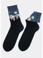 Носки мужские махровые arctic 2424 брестские 476 т.синий, , 40-41 (25), БРЕСТСКИЕ, - 2