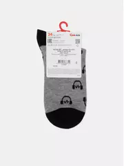 Носки детские tip-top 963 серый, , 24, CONTE-KIDS, - 5