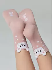 Носки детские (с пикотом) tip-top 968 пепельно-розовый, , 14, CONTE-KIDS, - 1