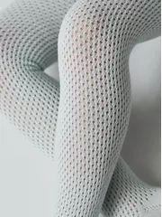 Ажурные детские колготки miss 616 бледно-бирюзовый, , 104-110 (16), CONTE-KIDS, - 2