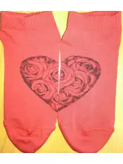 Носки женские средней длины (в банке) 1102b брестские 201 вишневый, , 36-37 (23), БРЕСТСКИЕ, - 2