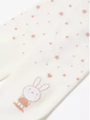 Колготки детские хлопковые tip-top 677 молочный, , 104-110 (16), CONTE-KIDS, - 5