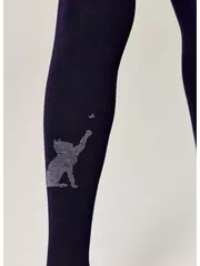 Колготки детские (рисунок) school 3280 брестские 1012 темно-синий, , 152-158 (23), БРЕСТСКИЕ, - 5