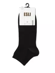 Носки мужские esli classic (короткие) 000 черный, , 43-45 (27-29), ESLI, - 2