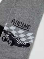 Колготки детские хлопковые tip-top 670 серый, , 104-110 (16), CONTE-KIDS, - 4