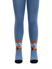 Колготки детские хлопковые tip-top 670 голубой, , 92-98 (14), CONTE-KIDS, - 2