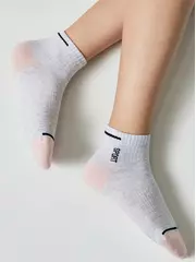 Носки детские (короткие) active 957 светло-серый, , 20, CONTE-KIDS, - 2