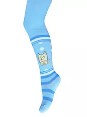 Колготки детские с рисунком baby 3280 брестские 083 бл.голубой, , 80-86 (14), БРЕСТСКИЕ, - 1