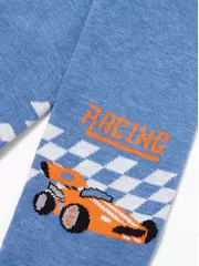 Колготки детские хлопковые tip-top 670 голубой, , 92-98 (14), CONTE-KIDS, - 5