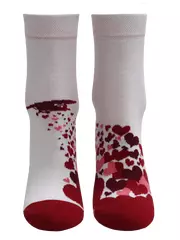 Носки женские средней длины (в банке) 1102b брестские 200 белый, , 36-37 (23), БРЕСТСКИЕ, - 2