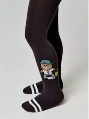 Колготки детские tip-top 4с-03сп 674 темно-коричневый, , 104-110 (16), CONTE-KIDS, - 2