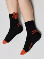 Носки детские (с пикотом) tip-top 974 черный, , 18, CONTE-KIDS, - 2