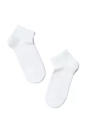 Короткие женские спортивные носки из хлопка 3dsocks 000 белый, , 36-38 (23-25), CONTE ELEGANT, - 3