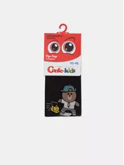 Колготки детские tip-top 4с-03сп 674 темно-коричневый, , 104-110 (16), CONTE-KIDS, - 5