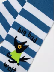 Колготки детские хлопковые tip-top 672 синий, , 92-98 (14), CONTE-KIDS, - 4