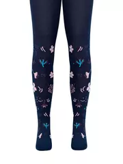 Колготки детские хлопковые tip-top 675 темно-синий, , 92-98 (14), CONTE-KIDS, - 3