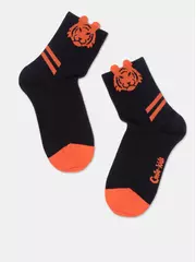 Носки детские (с пикотом) tip-top 974 черный, , 18, CONTE-KIDS, - 3