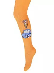 Колготки детские с рисунком baby 3280 брестские 451 оранжевый, , 74-80 (12), БРЕСТСКИЕ, - 1