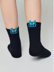 Носки детские (с пикотом) tip-top 973 темно-синий, , 16, CONTE-KIDS, - 3