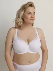 Бюстгальтер «дублированный» comfort plus rb5194 белый, , 80H, CONTE ELEGANT, - 2