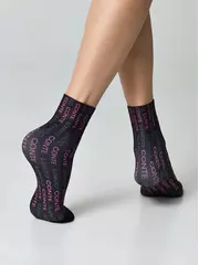 Плотные женские носки с рисунком «conte fantasy» 914 mix, , 36-39 (23-25), CONTE ELEGANT, - 2