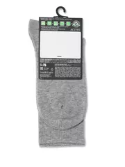 Удлиненные хлопковые мужские носки diwari active 000 серый, , 44-45 (29), DIWARI, - 3