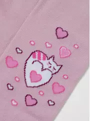 Колготки детские tip-top 679 пепельно-розовый, , 128-134 (20), CONTE-KIDS, - 4