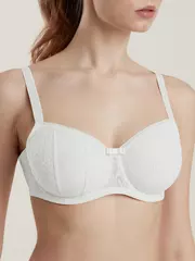 Бюстгальтер с мягкой чашкой на каркасах lyrique rb6073 белый, , 80E, CONTE ELEGANT, - 1