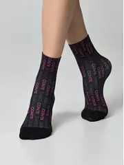 Плотные женские носки с рисунком «conte fantasy» 914 mix, , 36-39 (23-25), CONTE ELEGANT, - 3