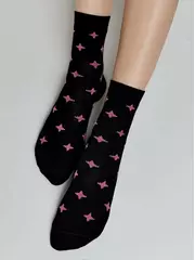 Носки женские esli basic 591 черный, , 36-39 (23-25), ESLI, - 1