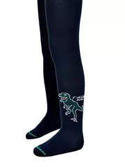 Колготки детские tip-top 690 темно-синий, , 116-122 (18), CONTE-KIDS, - 3