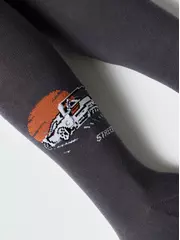 Колготки детские tip-top 684 темно-серый, , 116-122 (18), CONTE-KIDS, - 3