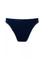 Трусы купальные женские с эффектом бархата paradise синий, , 106/XXL, ESLI, - 4