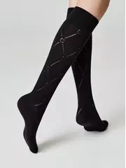 Гольфы женские conte classic 007 черный, , 36-39 (23-25), CONTE ELEGANT, - 5