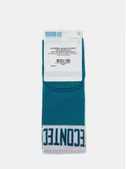 Носки женские вискозные (удлиненные) active 273 темно-бирюзовый-белый, , 36-37 (23), CONTE ELEGANT, - 6