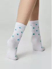 Носки женские esli basic 591 белый, , 36-39 (23-25), ESLI, - 2