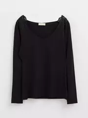 Джемпер женский esli ld 373 черный, , 158,164-84, ESLI, - 1