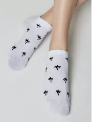 Носки женские (короткие) active 589 белый-черный, , 38-39 (25), CONTE ELEGANT, - 2
