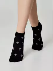 Носки женские (короткие) active 589 черный, , 38-39 (25), CONTE ELEGANT, - 2