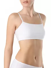 Бюстье женское из хлопка lbe 2017.1 conte basic collection white, , 170-100/XL, CONTE ELEGANT, - 3