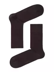 Носки мужские diwari classic (однотонные) 000 шоколадный, , 40-41 (25), DIWARI, - 1