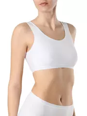 Бюстье из хлопка basic collection lbe 2018.1 white, , 170-92/M, CONTE ELEGANT, - 5
