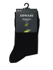 Носки мужские diwari bamboo 000 черный, , 40-41 (25), DIWARI, - 3