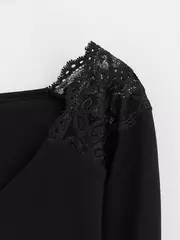 Джемпер женский esli ld 373 черный, , 158,164-84, ESLI, - 2