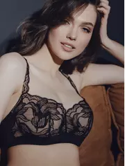 Бюстгальтер женский «бандо с мягкой чашкой» fleur de lis tb6149 черный, , 70B, CONTE ELEGANT, - 1