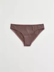 Трусы женские «бикини» из хлопка basic collection lb 2002.12 dark cappuccino, , 98/M, CONTE ELEGANT, - 3