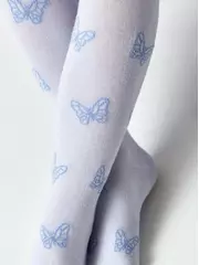 Колготки детские tip-top 678 бледно-фиолетовый, , 116-122 (18), CONTE-KIDS, - 2