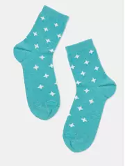 Носки женские esli basic 591 бирюза, , 36-39 (23-25), ESLI, - 5